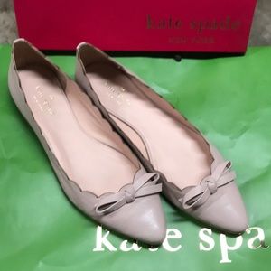 Kate space pink leather slip on